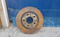 Диск тормозной. Nissan: X-Trail, Sylphy, Sentra, Pulsar, Juke Двигатели: M9R, MR20DE, QR25DE, MR16DDT