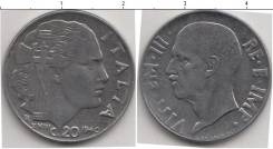 Фронтовая Италия 20 чентизимо 1940 года (иностранные монеты)