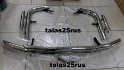 Защита, Стальные трубы Prado 150 ( Комплект ) Powerful. Toyota Land Cruiser Prado, GDJ150L, GRJ151, GDJ150W, GRJ150, GRJ150L, GDJ151W, TRJ150, KDJ150L...