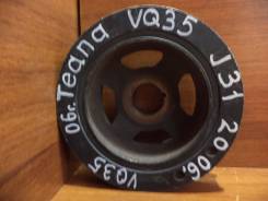 Шкив коленвала. Nissan Presage, PNU31, PU31 Nissan Murano, PNZ50, Z50, PZ50 Nissan Teana, PJ31, J31 Двигатели: VQ35DE, VQ23DE