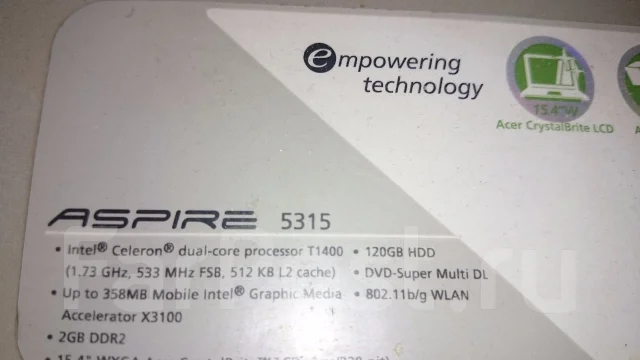 Acer Aspire 5749-2333G32Mikk. WiFi: 1, Bluetooth: 1 ����