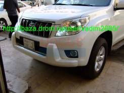 Накладка на бампер. Toyota Land Cruiser Prado, GDJ150L, GRJ151, GDJ150W, GRJ150, GRJ150L, GDJ151W, TRJ150, KDJ150L, GRJ151W, TRJ150W. Под заказ
