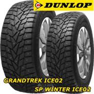 Dunlop SP Winter ICE 02. Зимние, шипованные, без износа, 4 шт