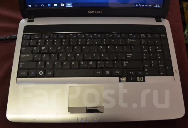Samsung RV508. 15.6", 2,1����, ��� 4 ��, ���� 250���, WiFi: 1, Bluetooth: 1, ����������� �� 1��. ����