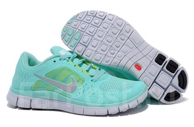 Nike free womens green best sale