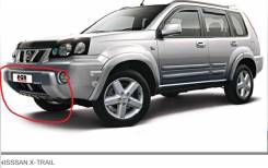 Накладка на бампер. Nissan X-Trail, T30 Двигатели: YD22ETI, QR20DE, QR25DE