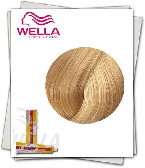 Краска для волос яркий блондин 10 0 wella color touch