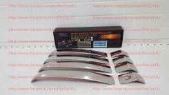 Накладка на ручки дверей. Toyota Land Cruiser Prado, TRJ125, TRJ12, GDJ150W, GDJ151W, TRJ150, TRJ120, KDJ150L, GRJ150W, TRJ120W, GRJ151W, TRJ150W, GDJ...