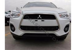 Молдинг решетки радиатора. Mitsubishi ASX