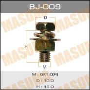 Болт с гайкой BJ009 "MASUMA" М 6х16х1,0 уп.6шт.