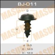 Саморез BJ011 (5х12мм), уп.15шт. MASUMA