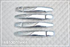 Накладка на ручки дверей. Toyota Highlander