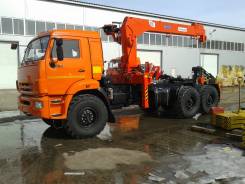 Камаз 43118 Сайгак. Камаз 43118 тягач с манипултром Kanglim, 7 777 куб. см., 11 000 кг.