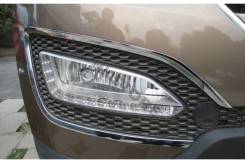 Накладка на фару. Hyundai Santa Fe
