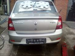 Стекло заднее. Renault Logan