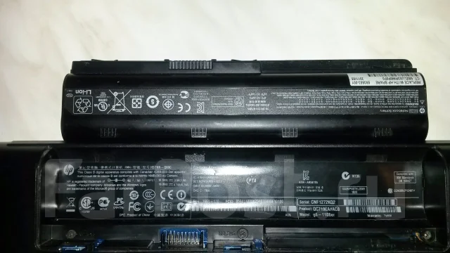 HP Pavilion g6-1108er. 15.6", ��� 4 ��, WiFi: 1, Bluetooth: 1 ����