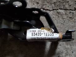 Крепление капота. Toyota: Allex, WiLL VS, Corolla Axio, Matrix, Corolla Fielder, Corolla, Corolla Runx Двигатели: 1NZFE, 1ZZFE, 2ZZGE, 2C, 2NZFE, 3ZZF...