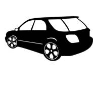 Наклейка. Subaru Impreza