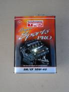 Масло TRD Super Sports PRO 10W-40 (полусинтетика) оригинал с Японии.