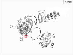 Редуктор. Mercedes-Benz E-Class, W212 Mercedes-Benz S-Class, W221 Mercedes-Benz CL-Class, W216 Mercedes-Benz CLS-Class, C218