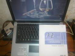 Asus. 15.4", 1,9 ГГц, ОЗУ 2048 Мб, диск 300 Гб, WiFi, Bluetooth