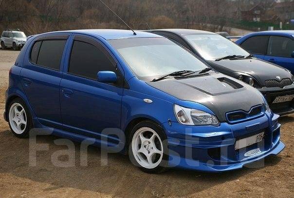 Задний бампер vitz