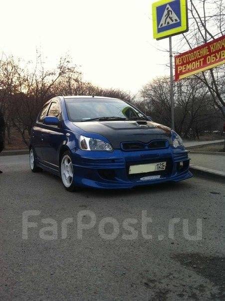 Задний бампер vitz