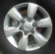 Колпак. Toyota Land Cruiser Prado, TRJ150, GRJ151, GRJ150 Двигатели: 1GRFE, 2TRFE
