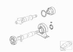 Карданный вал. BMW: 3-Series, 5-Series, 7-Series, X3, X5 Двигатели: M47D20, M47TU2D20, M51D25, M51D25TU, M52B20, M52B25, M52B28, M54B25, M54B30, M62B3...