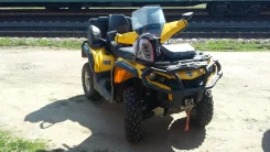 BRP Can-Am Outlander Max 500. ��������, ���� ���\���, � �������� ����