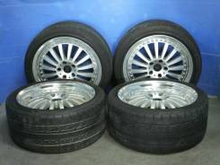 Комплект разношироких колес R18. 9.0/8.0x18 5x114.30 ET35/35