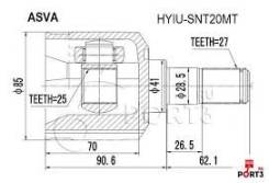 Шрус подвески. Hyundai Sonata