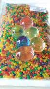Шарики Орбиз / Orbeez 1-2см Гидрогель разноцветный 100 грамм!