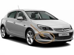 Заглушка бампера. Opel Astra, P10