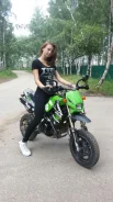 Kawasaki KSR110. 110����. ��., ��������, ���, � �������� ����