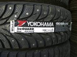 Yokohama Ice Guard IG35. Зимние, шипованные, 2012 год, без износа, 4 шт