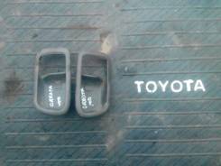 Накладка на ручку двери внутренняя. Toyota Cresta, GX100 Двигатель 1GFE