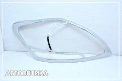 Накладка на фару. Toyota Yaris Toyota Belta
