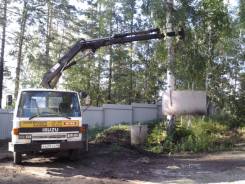 Isuzu Forward. Продаётся самосвал с крановой установкой, 6 500 куб. см., 5 000 кг.