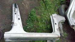 Порог кузовной. Toyota Corolla Fielder, NZE124, ZZE124, ZZE124G, ZZE123, ZZE122, CE121G, CE121, NZE124G, NZE121G, ZZE123G, ZZE122G, NZE120, NZE121 Дви...