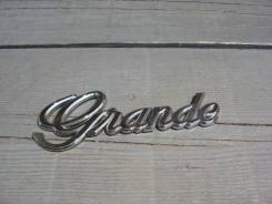 Эмблема багажника. Fiat Grande Punto