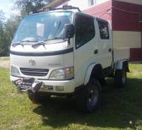 Toyota Toyoace. Мостовой " динозавр" 4x4 , 3 000 куб. см., 1 250 кг.