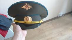 Фуражка военная, синий просвет.