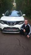 Дефлектор радиатора. Nissan Qashqai