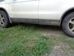 Накладка на порог. Honda CR-V, DBA-RE4, DBA-RE3, RE4, RE3 Двигатель K24A