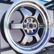 RAYS VOLK RACING. 7.0x16, 4x100.00, 4x114.30, ET30, ЦО 73,1 мм.