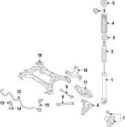 Стойка стабилизатора. Infiniti: G35, M45, M35, Q40, G25, QX50, G37, Q60, EX35, EX37, EX25 Nissan: Fuga, 370Z, Skyline Crossover, Skyline, 350Z, Fairla...
