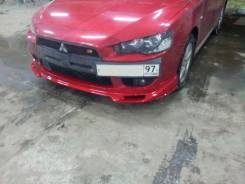 Накладка на бампер. Mitsubishi Lancer