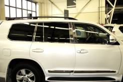 Молдинги окон (По кругу + стойки дверей) для Toyota Land Cruiser 200