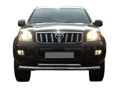 Защита бампера. Toyota Land Cruiser Prado